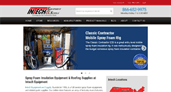 Desktop Screenshot of intechequipment.com