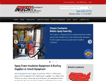 Tablet Screenshot of intechequipment.com